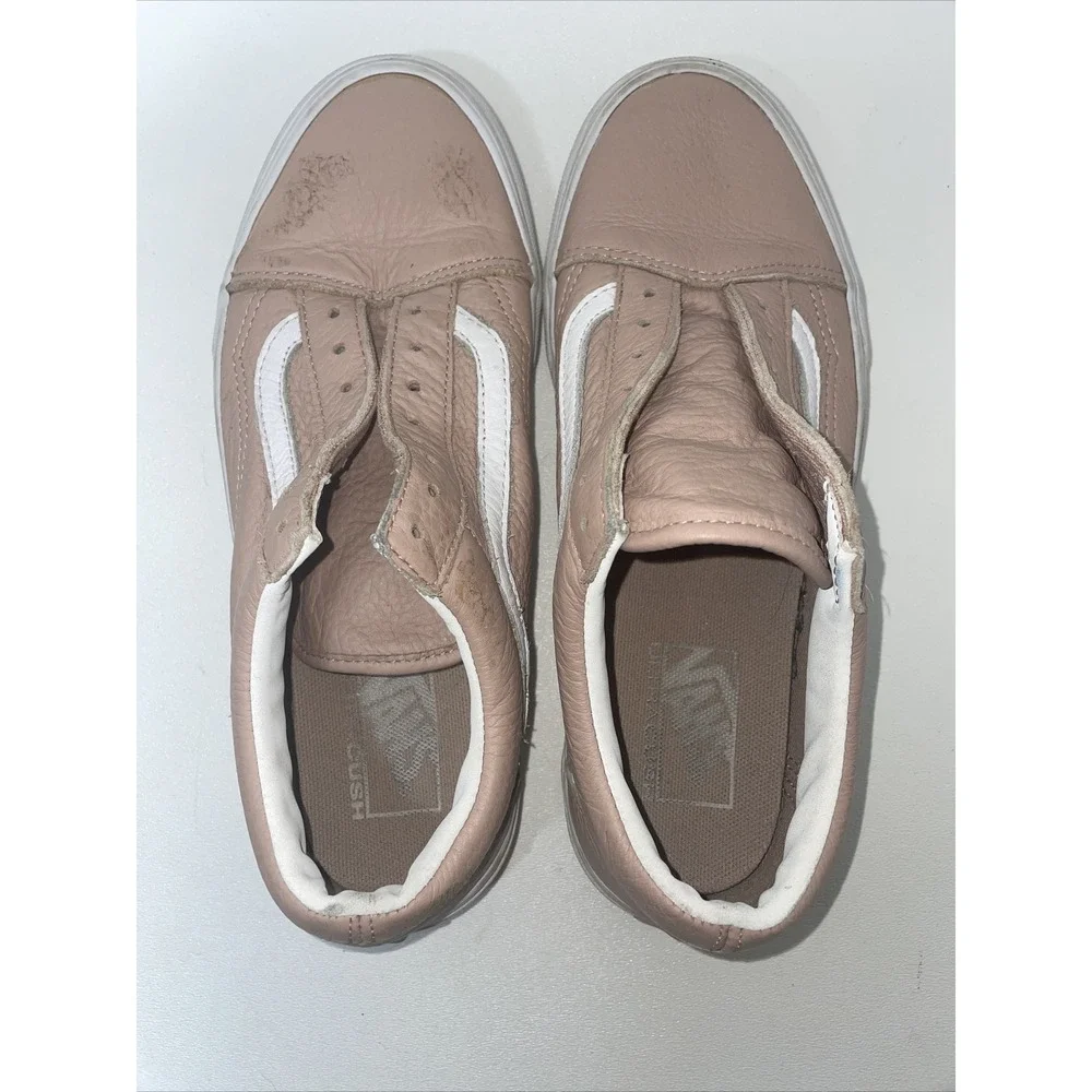 Vans‎ Off The Wall Women's Sneakers Size 9 Pink leather